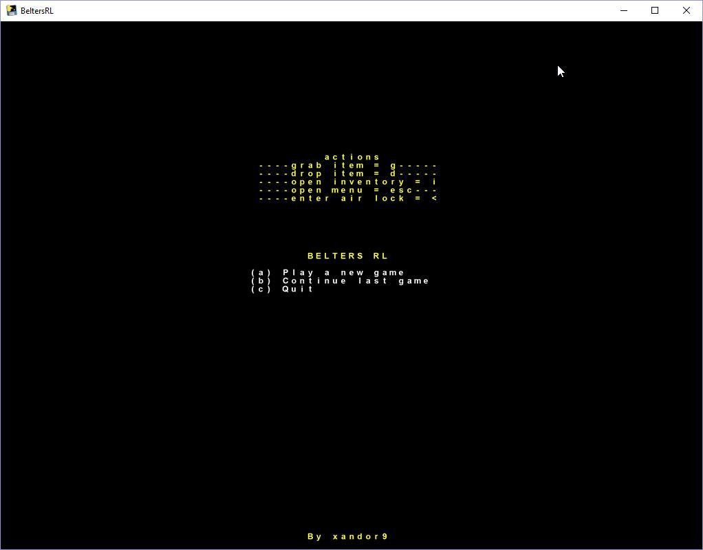 BeltersRL_2019 (itch) - кадр 1