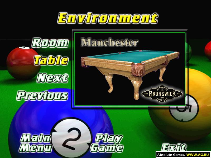 Brunswick Pro Pool 3D 2 - кадр 1