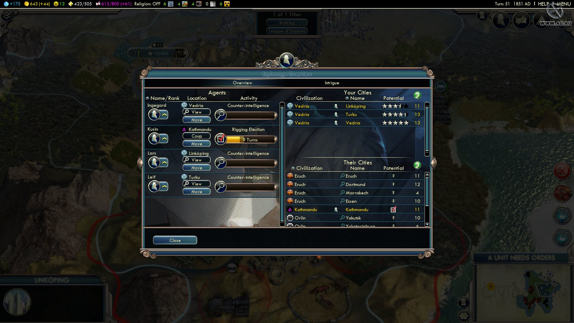 Sid Meier's Civilization 5: Gods & Kings - кадр 7