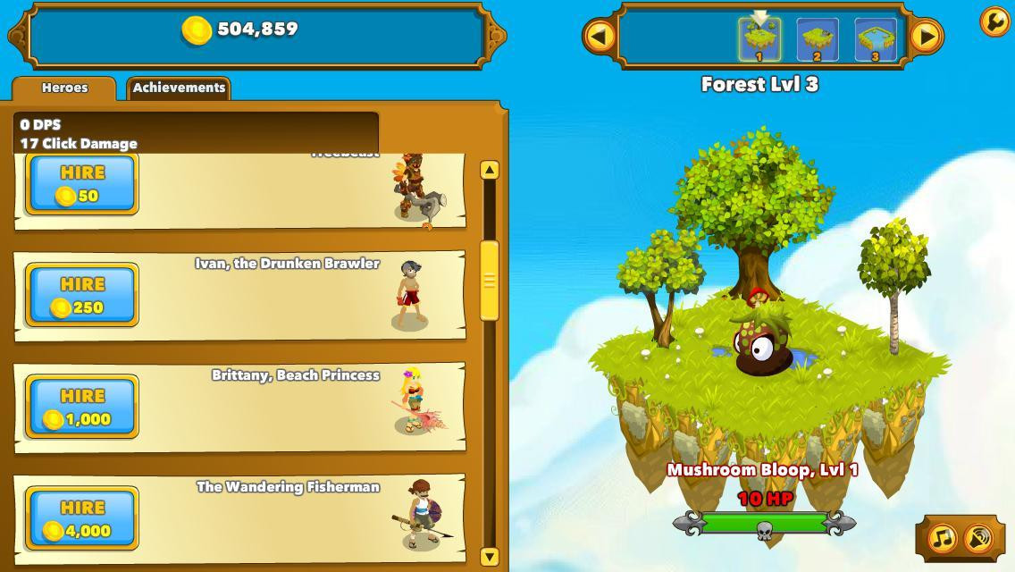 Clicker Heroes (itch) - кадр 1
