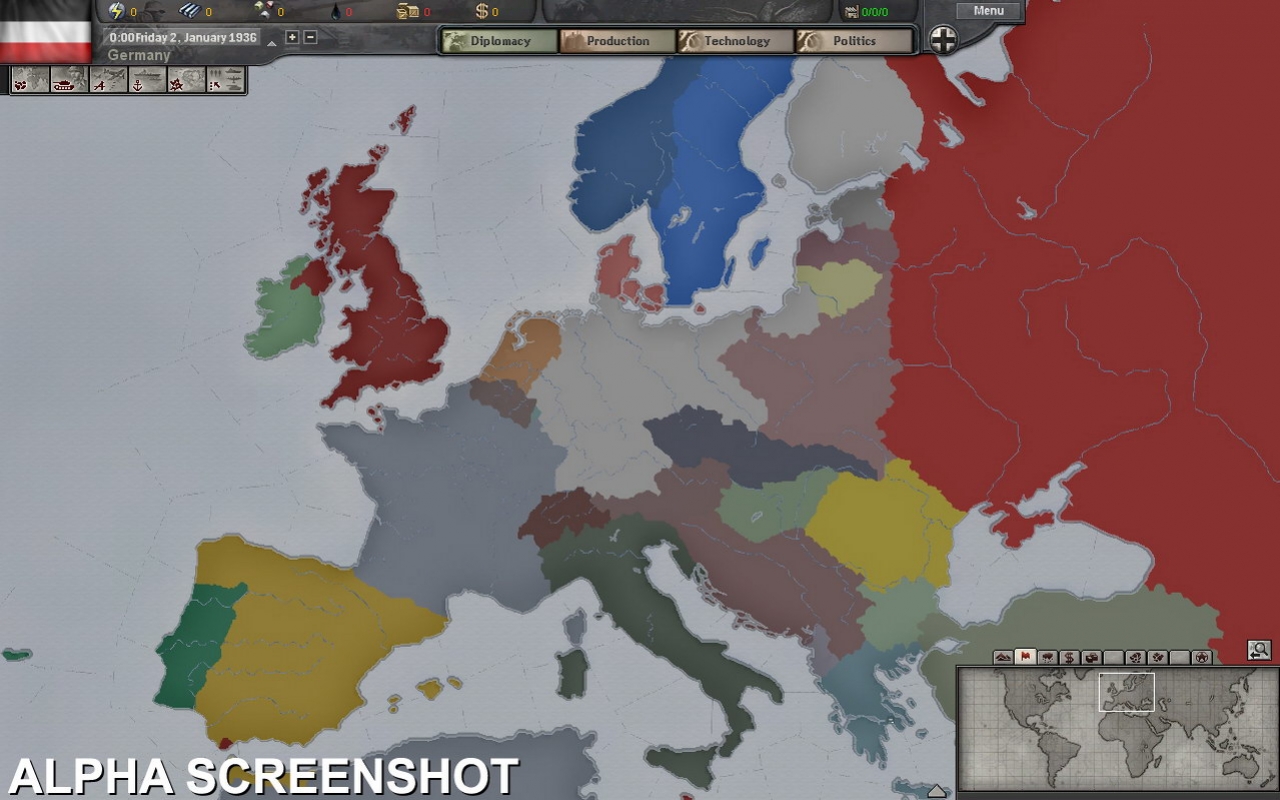 Hearts of Iron 3 - кадр 9