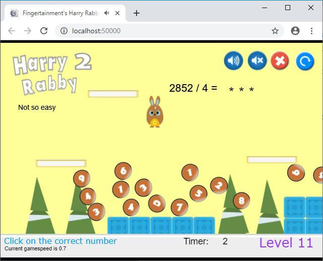 HarryRabby2 Large Numbers Divide by Even Numbers FREE (itch) - кадр 2
