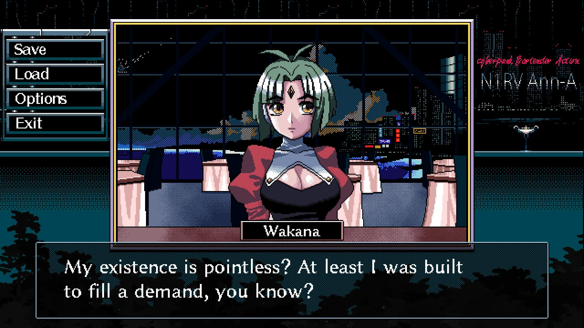 N1RV Ann-A: Cyberpunk Bartender Action - кадр 2