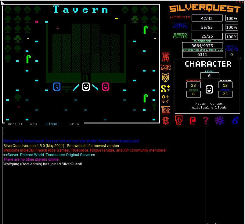 SilverQuest Classic (itch) - кадр 1
