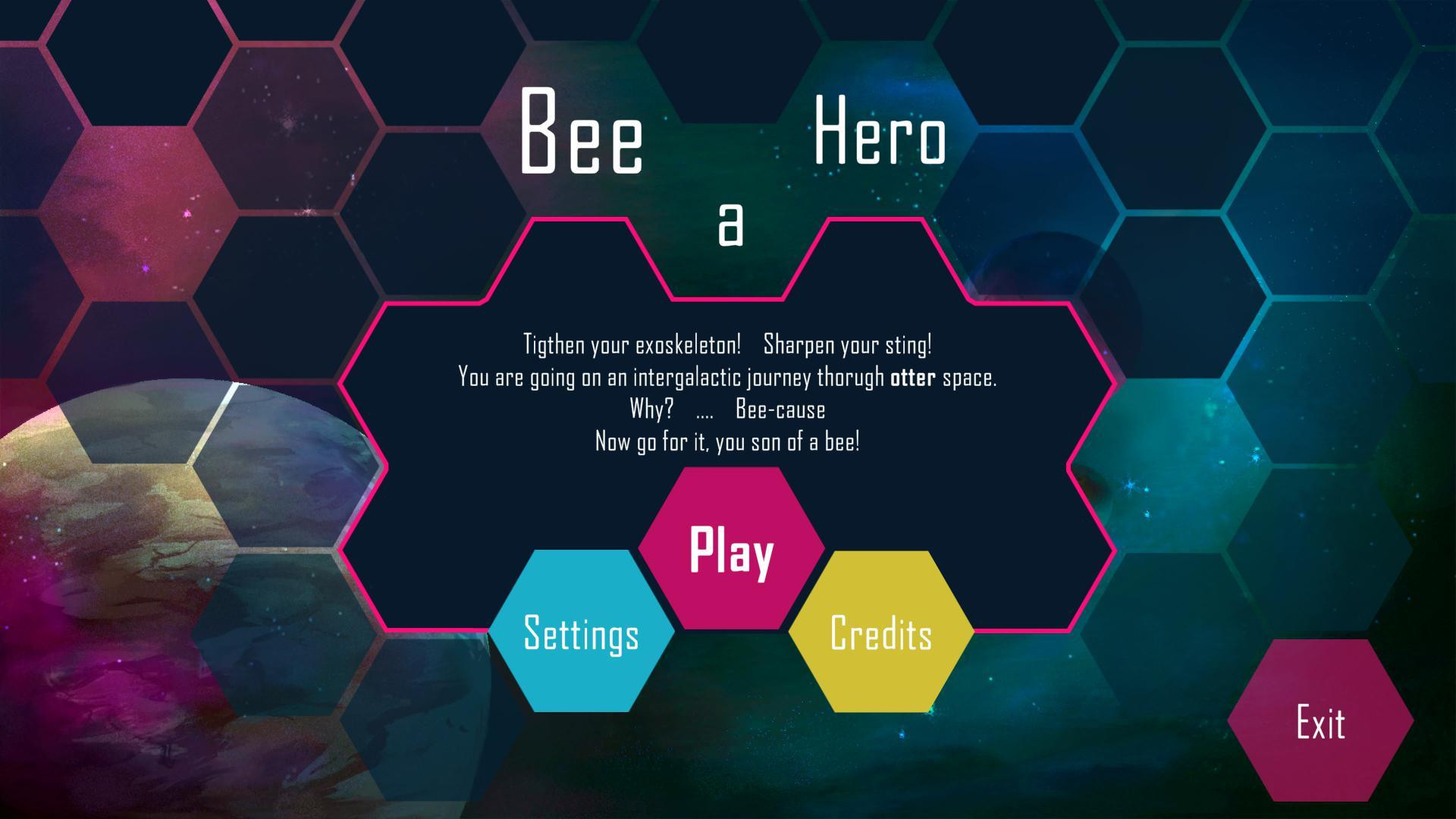 Bee a Hero (itch) - кадр 1