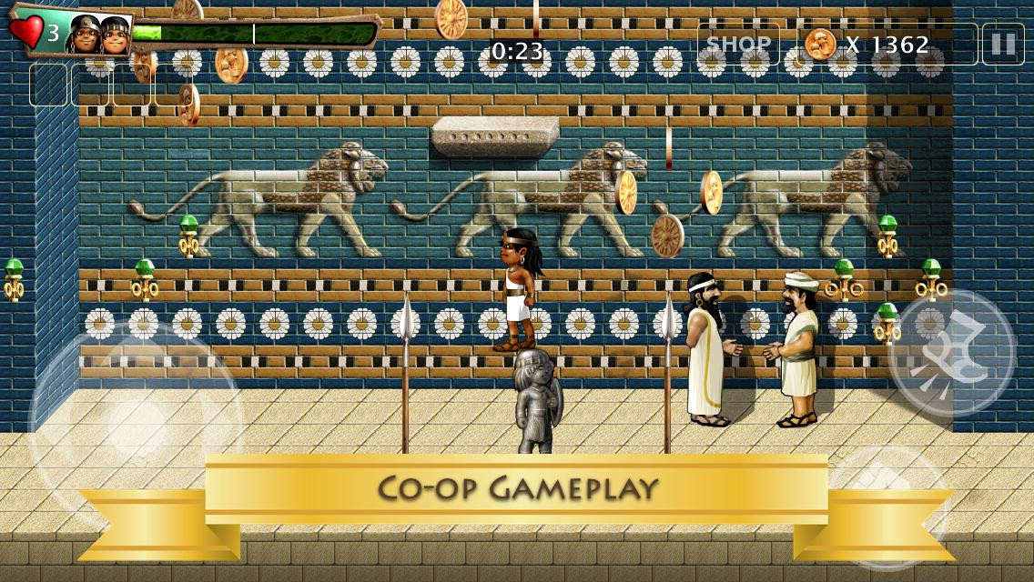 Babylonian Twins Platform Game - кадр 3