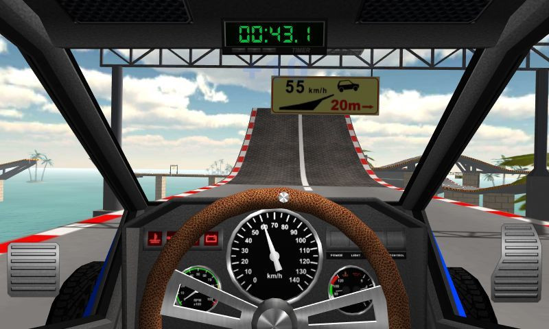 Extreme car driving. Racing with stunts by car. (itch) - кадр 1