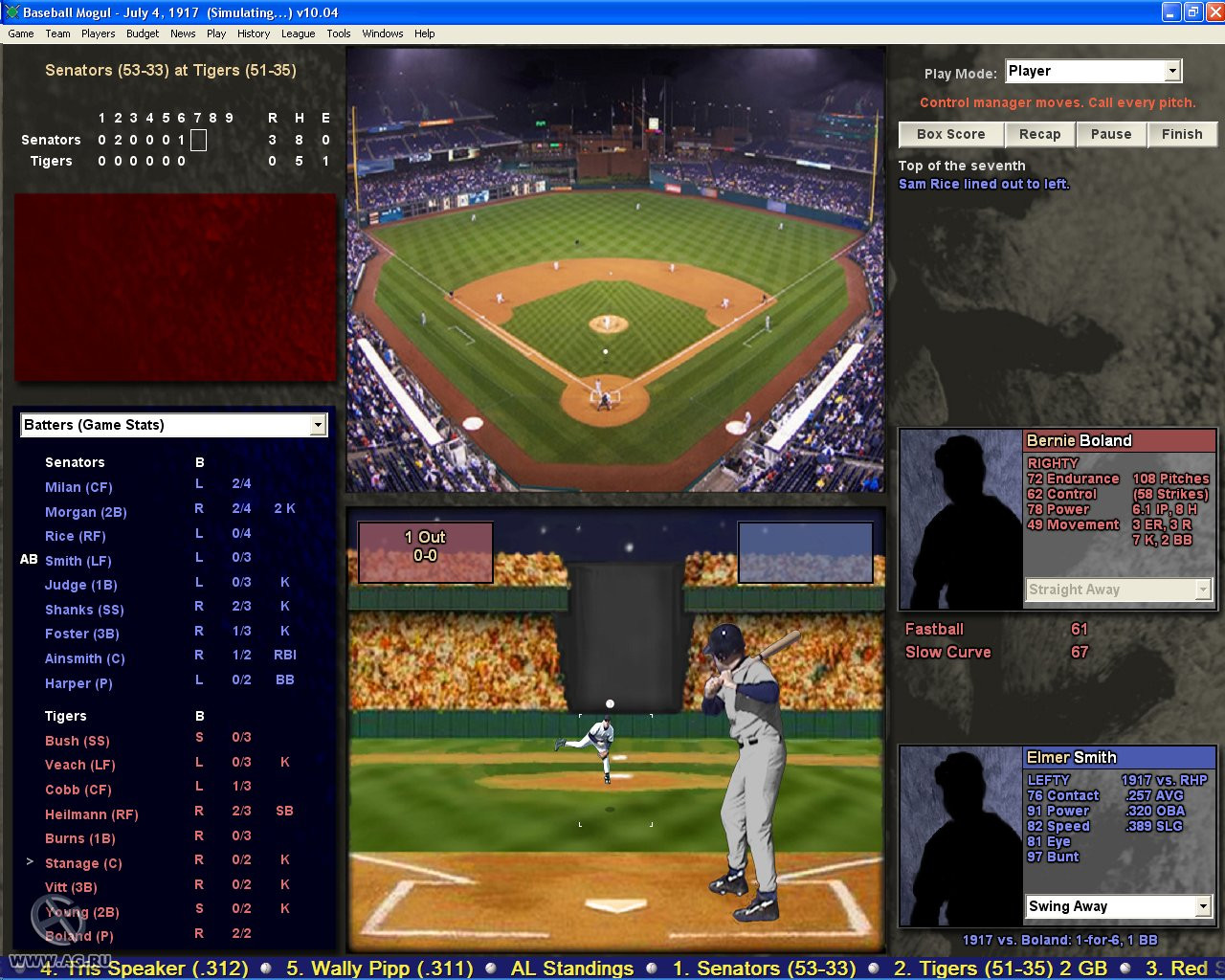Baseball Mogul 2008 - кадр 2
