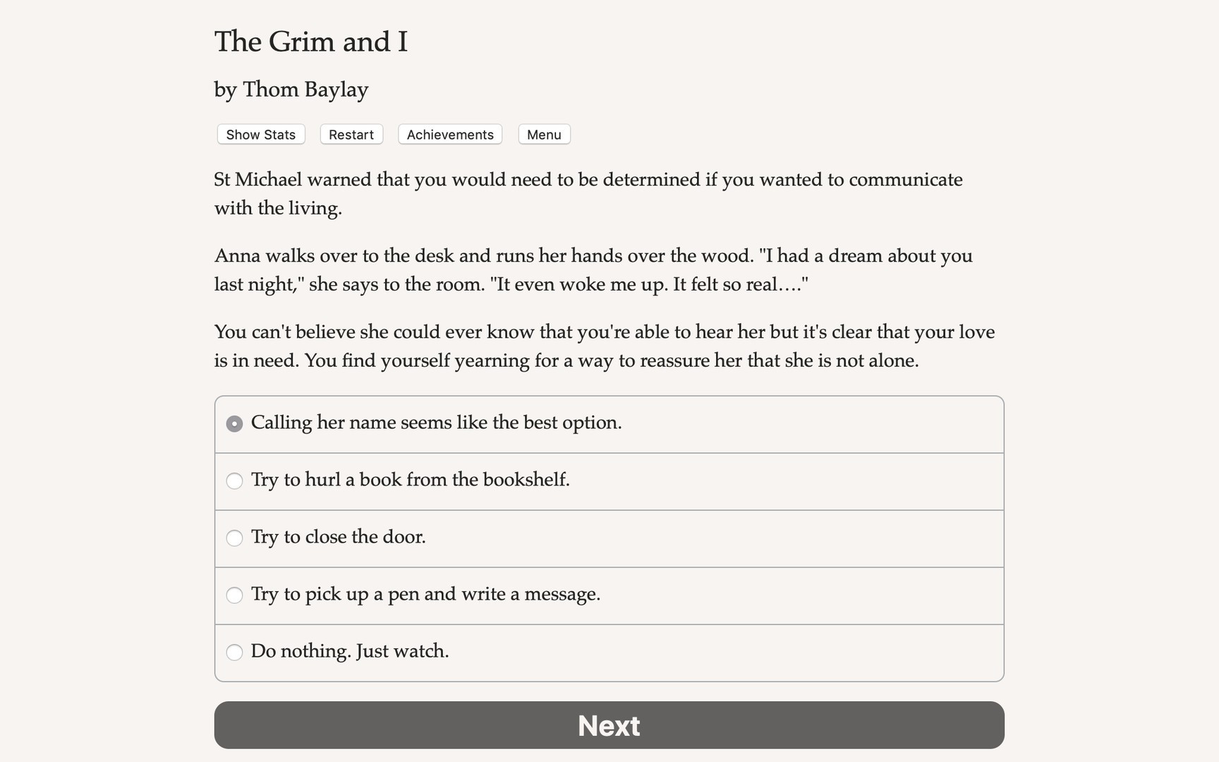 The Grim and I - кадр 1
