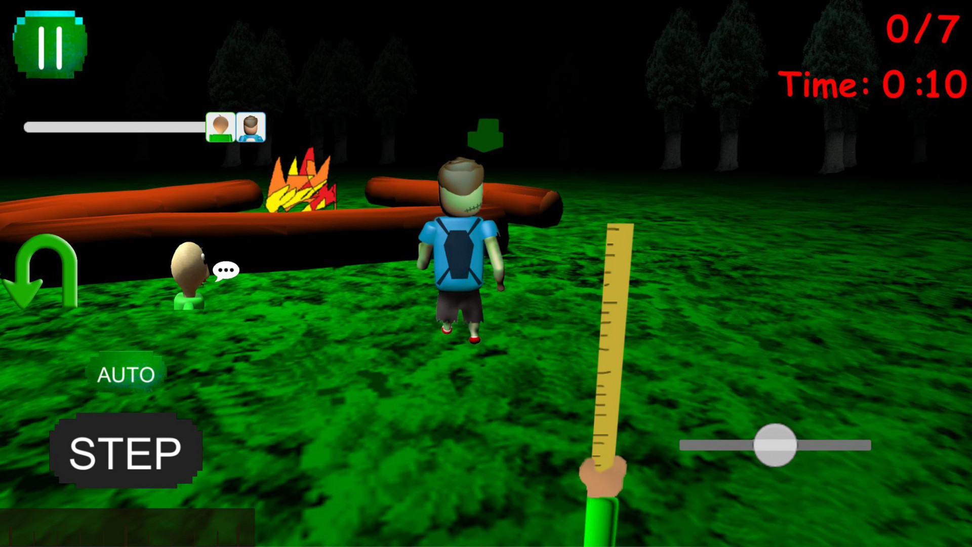 Play For Scary Teacher. Forest (itch) - кадр 2