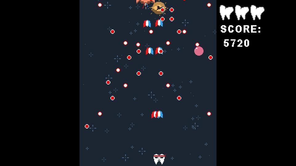 Space Tooth Vs. Space Candy: In Space (itch) - кадр 1