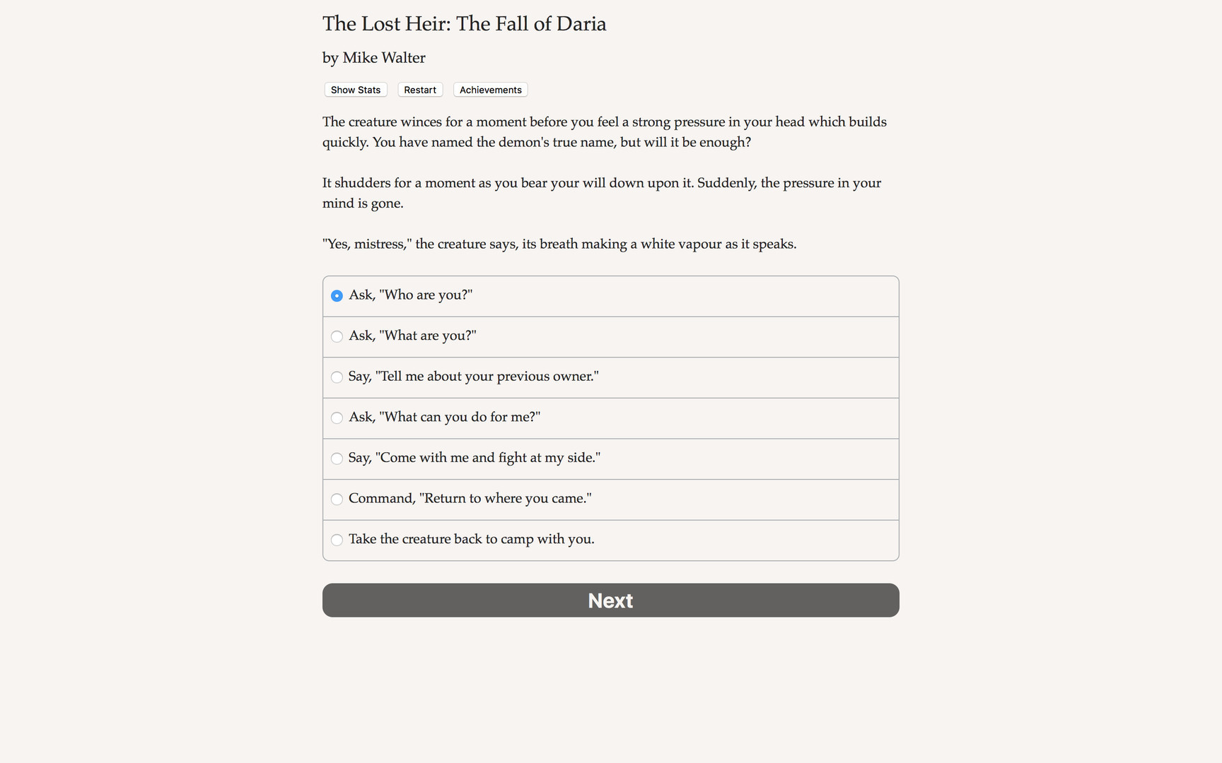 The Lost Heir: The Fall of Daria - кадр 2