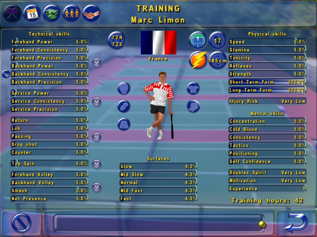 Tennis Elbow Manager - кадр 1