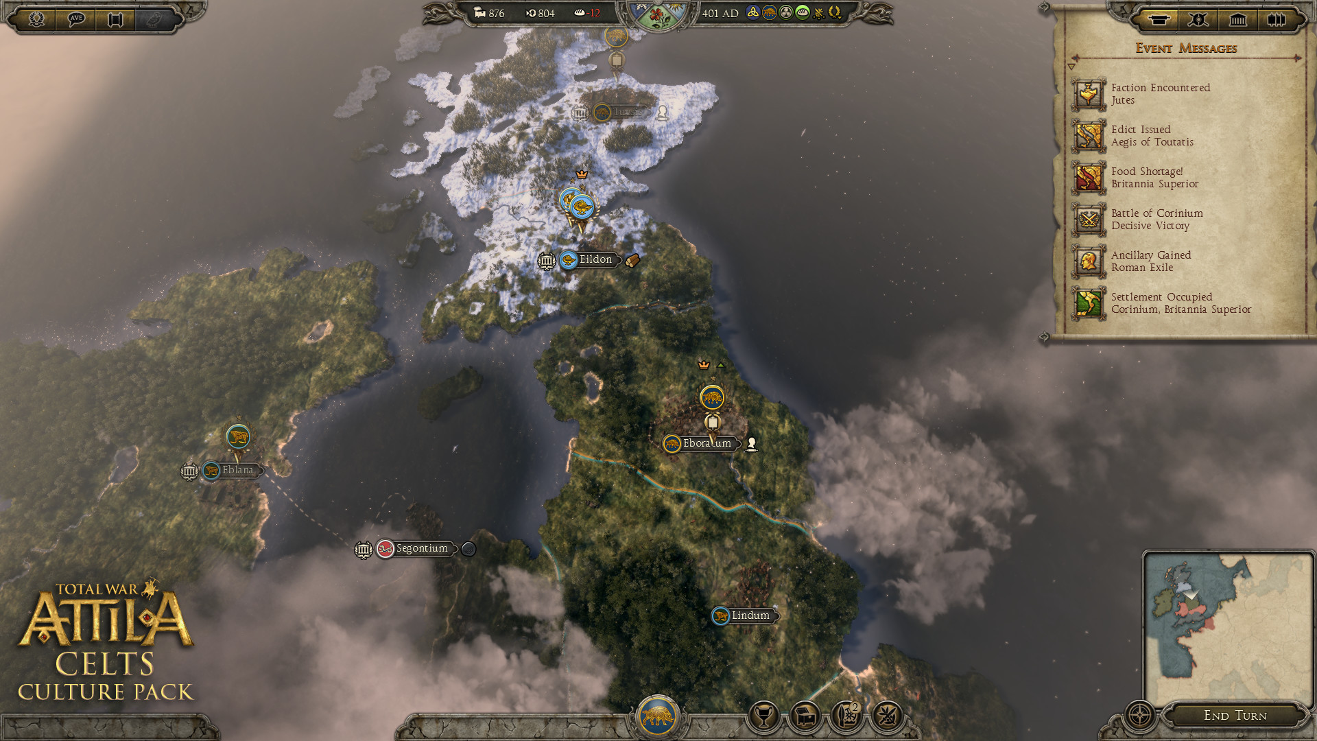 Total War: ATTILA - Celts Culture Pack - кадр 2