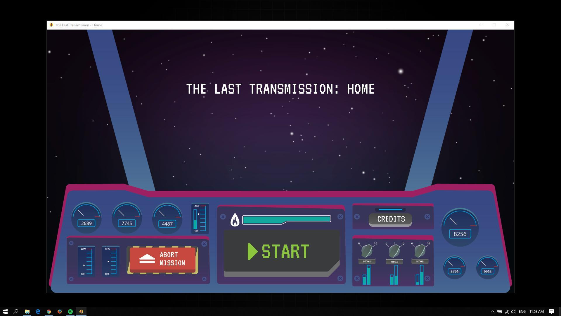 The Final Transmission - Home (itch) - кадр 1