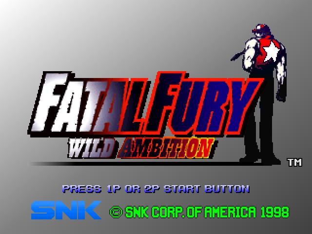 Fatal Fury: Wild Ambition - кадр 1