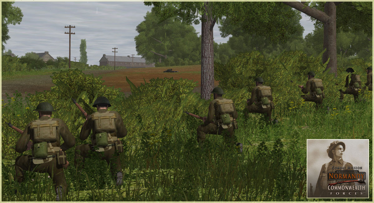 Combat Mission: Battle for Normandy - Commonwealth Forces - кадр 6