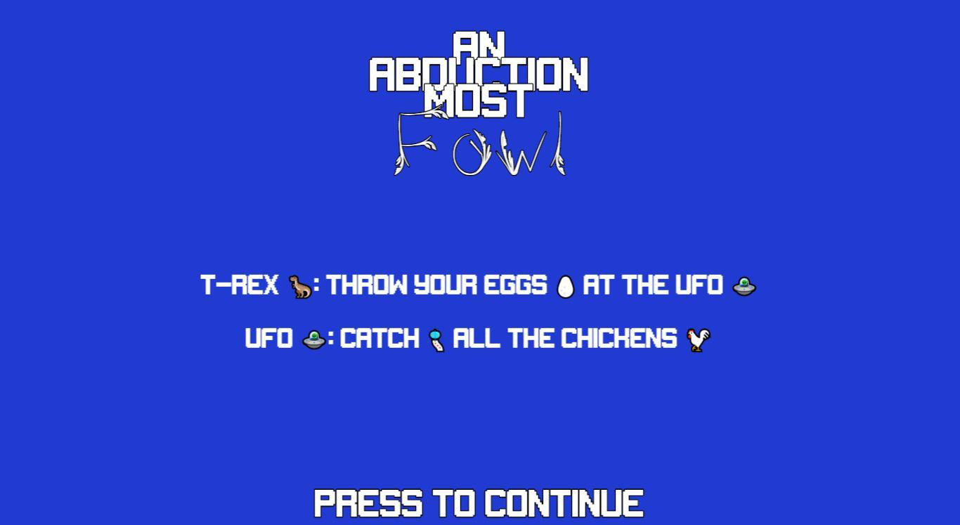 An Abduction Most Fowl (itch) - кадр 1