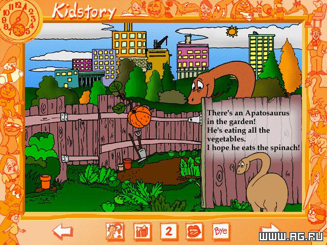 There's a Dinosaur in the Garden - кадр 2