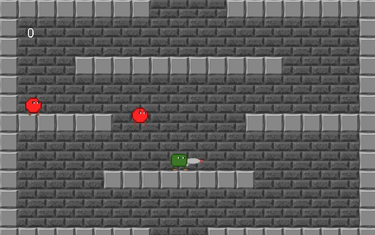 Aliens VS Guns Arcade Game (itch) - кадр 1