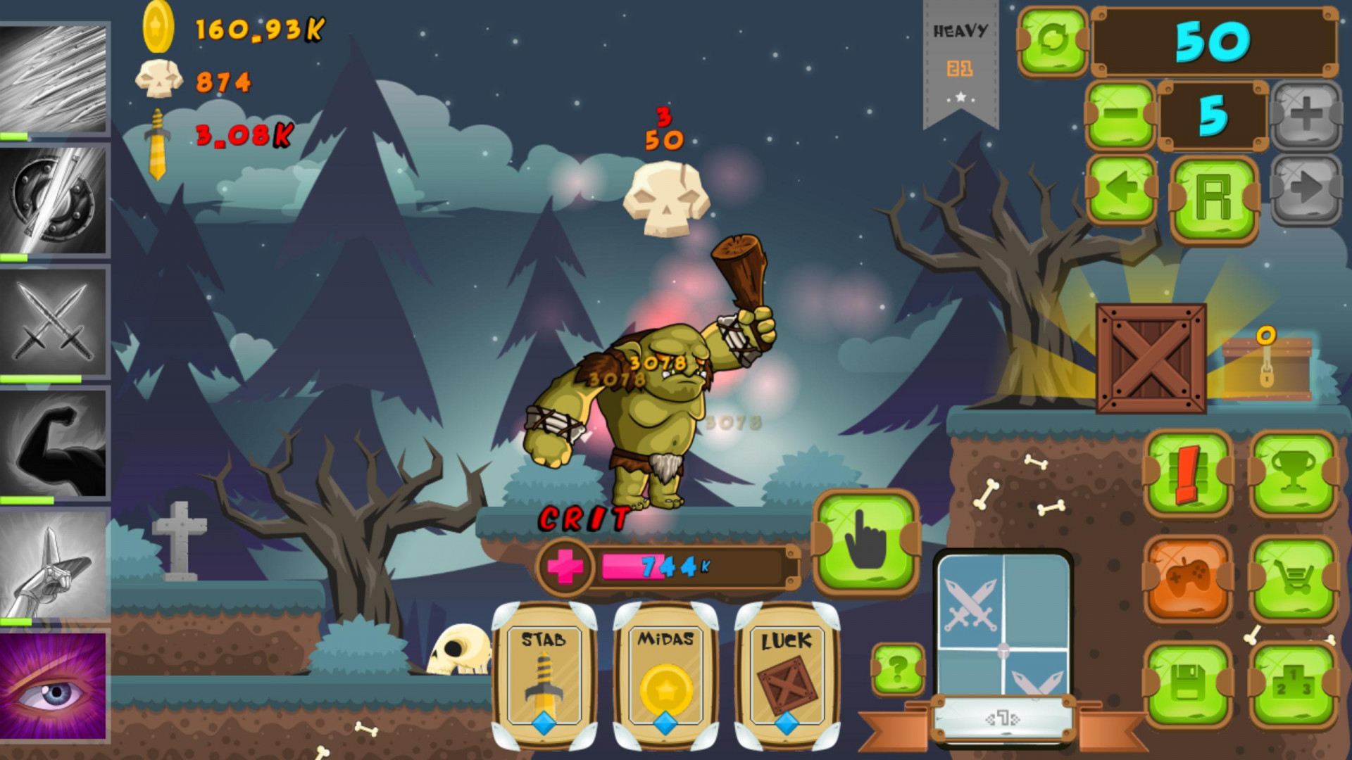 Magic Forest - Idle Clicker Android (itch) - кадр 4