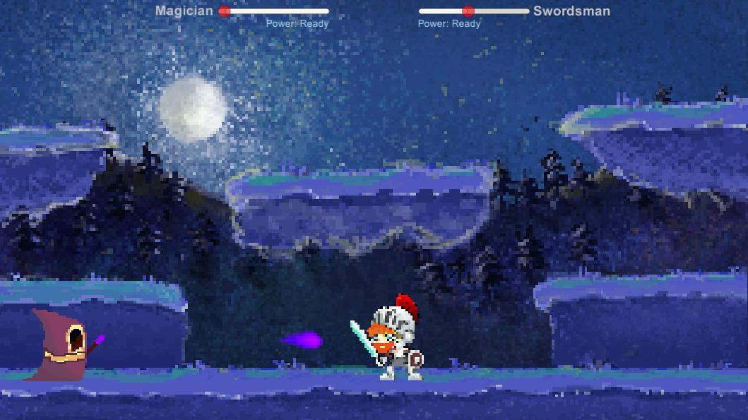 Swordsman vs. Magician (itch) - кадр 2