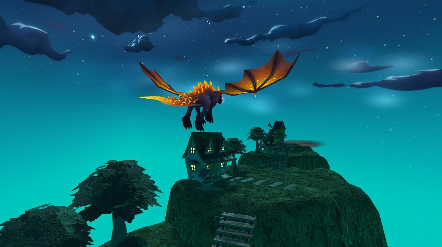 Dragons dream on browser (itch) - кадр 1