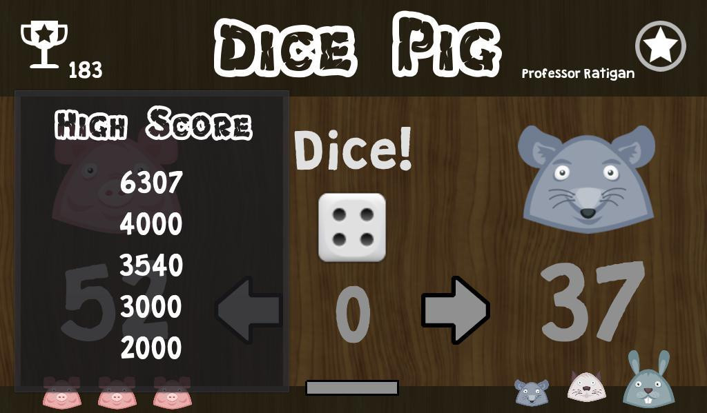 Dice Pig (itch) - кадр 2