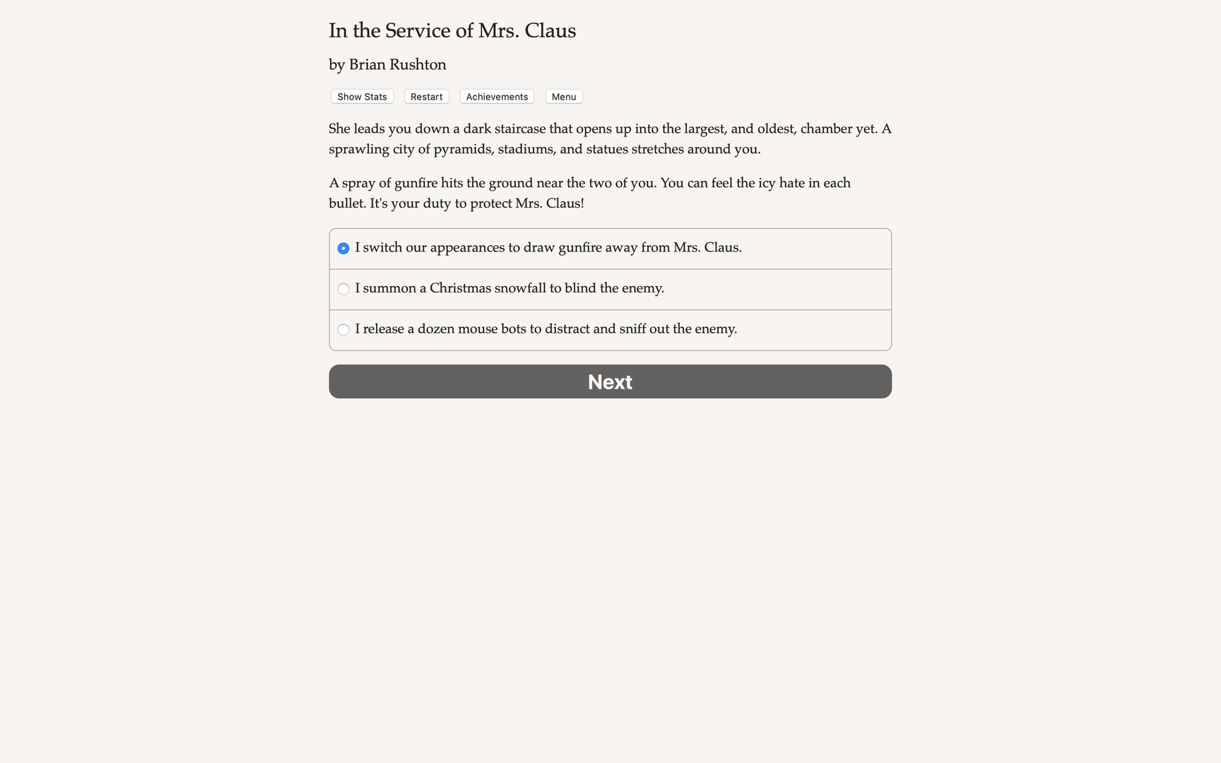 In the Service of Mrs. Claus - кадр 2