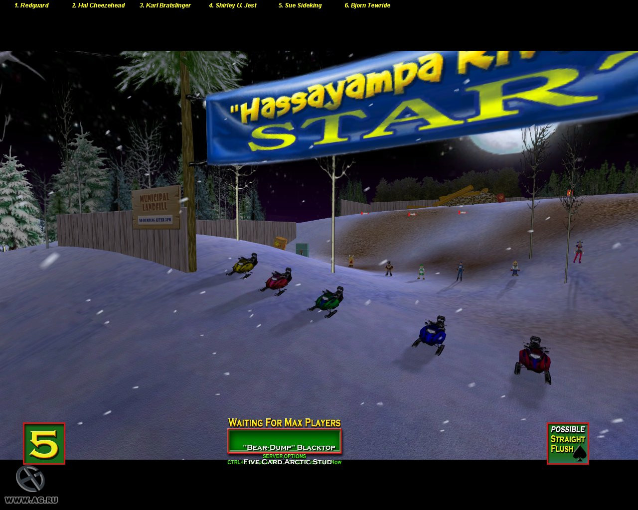 Arctic Stud Poker Run - кадр 8