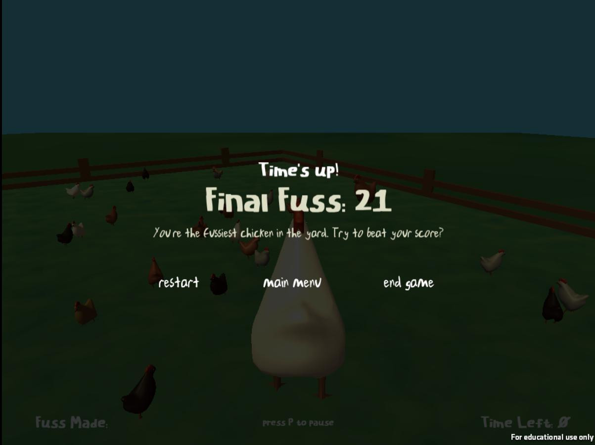 Fussy Chicken (itch) - кадр 2