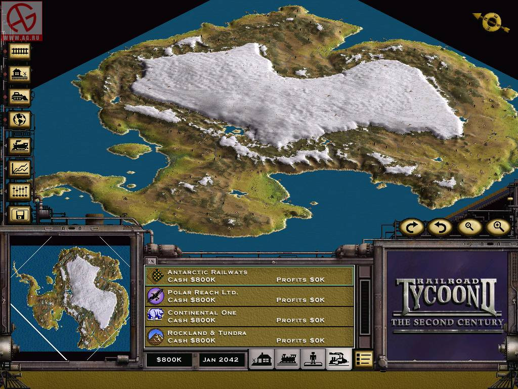 Railroad Tycoon 2: The Second Century - кадр 3