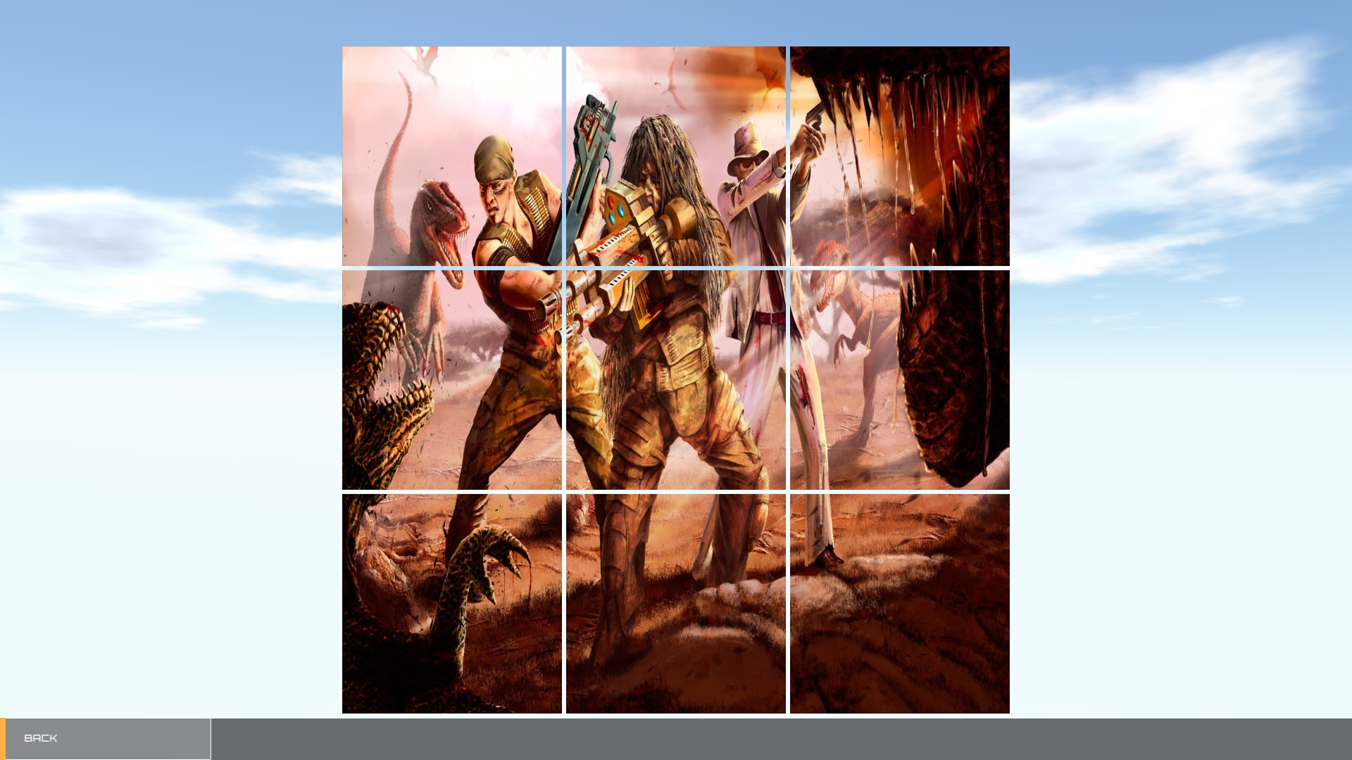 Dinosaur Hunt Puzzle - кадр 1