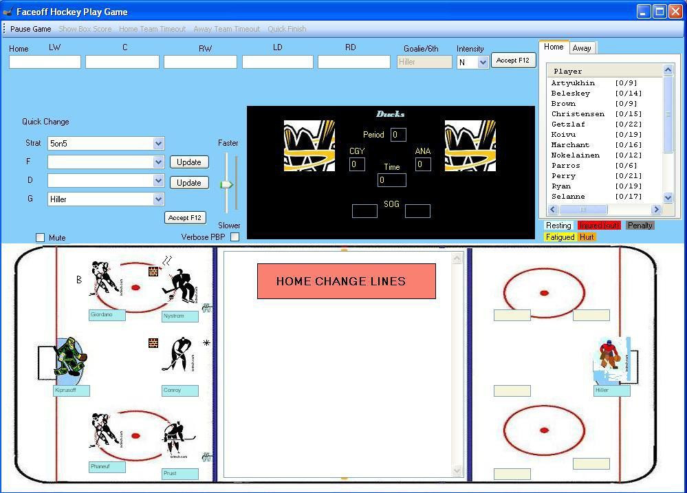 FaceOff Hockey 2010 - кадр 2