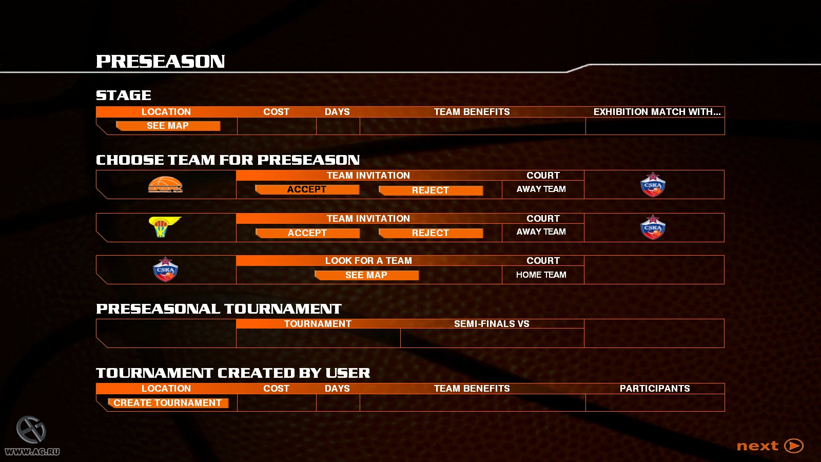 Euroleague Basketball Manager 08 - кадр 3