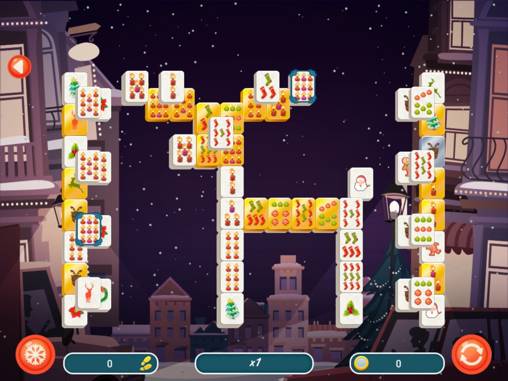 Christmas Mahjong 2 - кадр 1