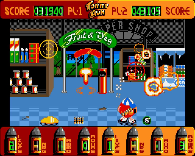 Tommy Gun (Amiga 1MB OCS/ECS) (itch) - кадр 3