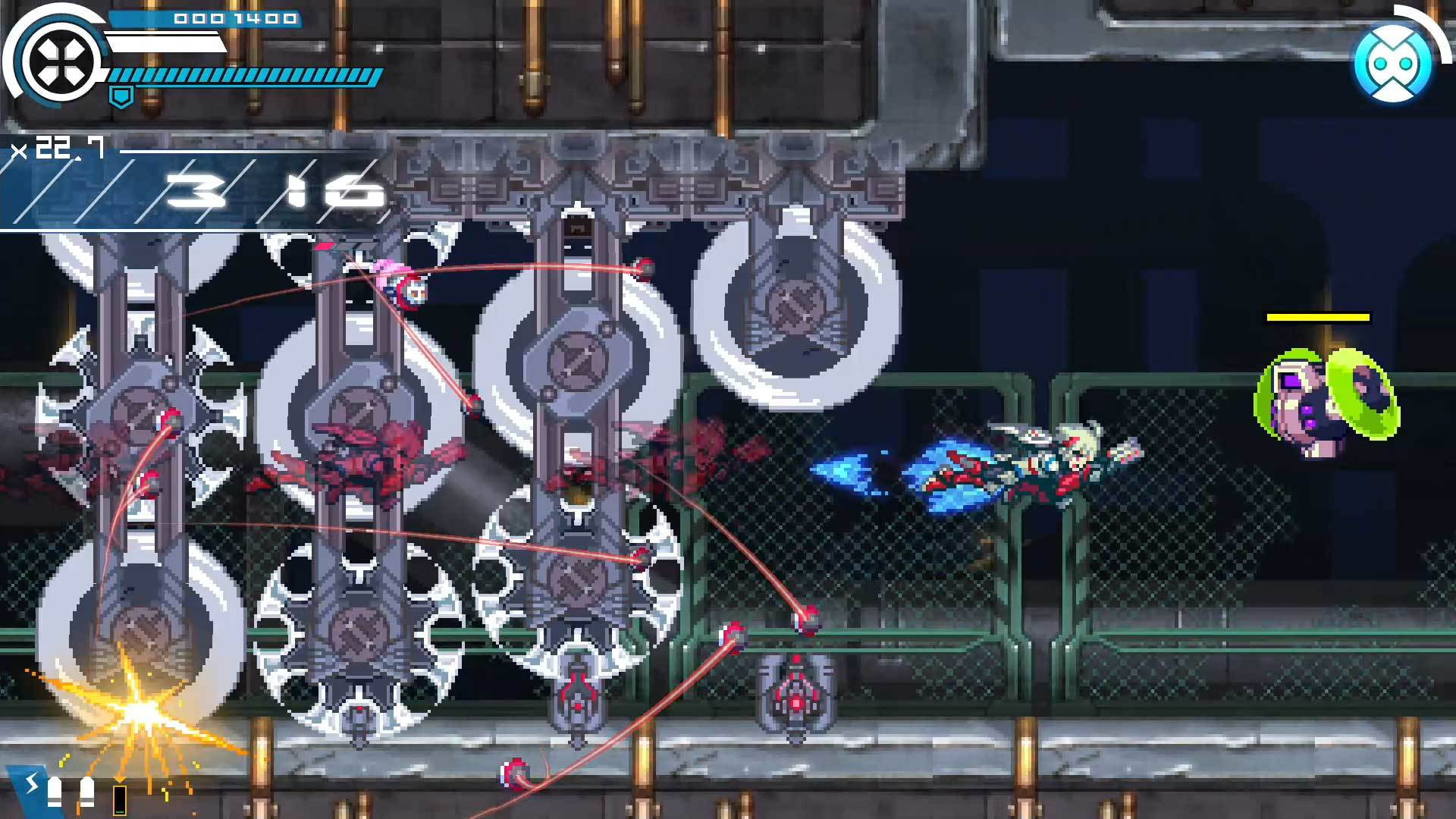 Gunvolt Chronicles: Luminous Avenger iX with Bonus - кадр 2