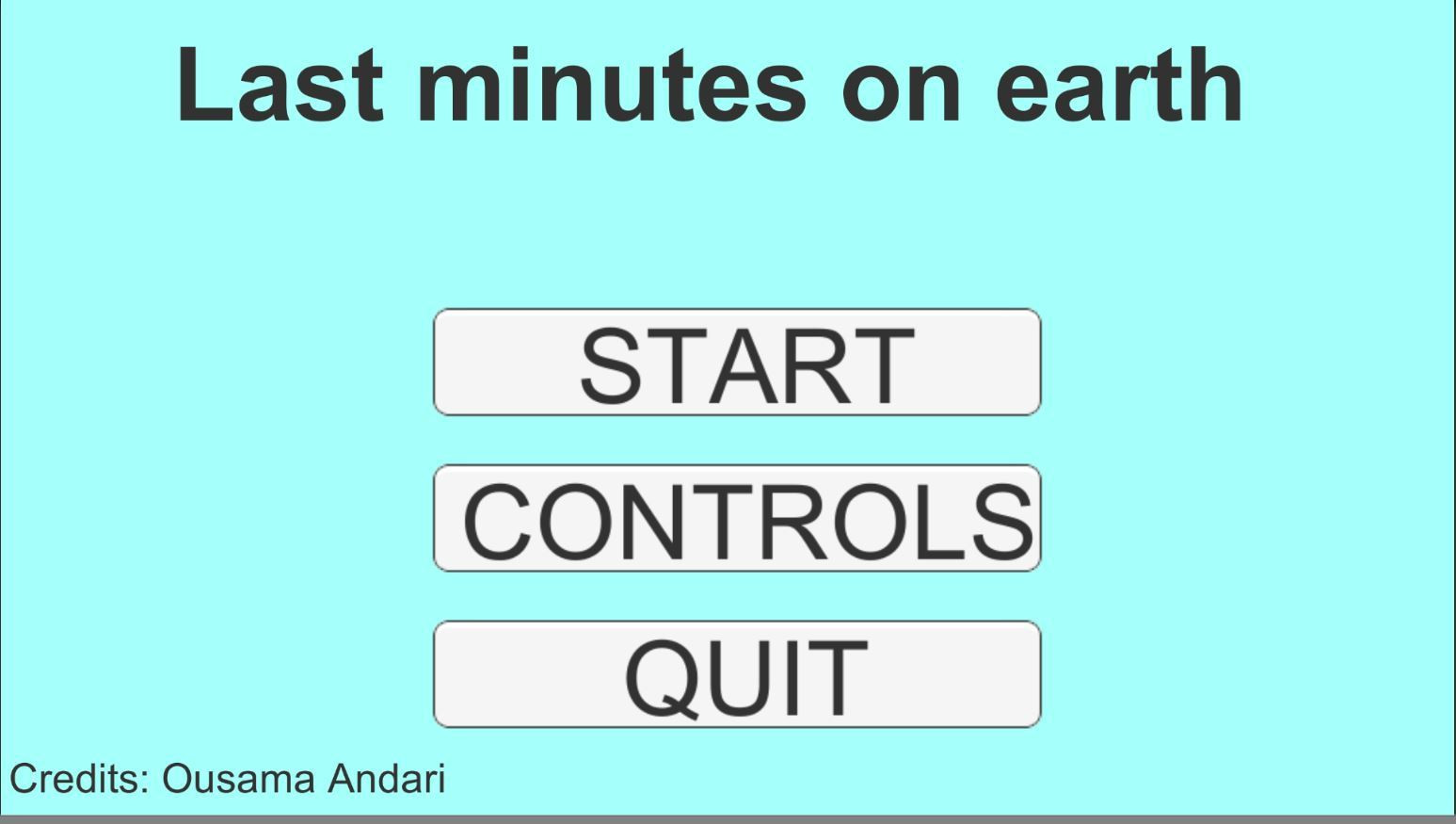 Last minutes on Earth (itch) - кадр 1