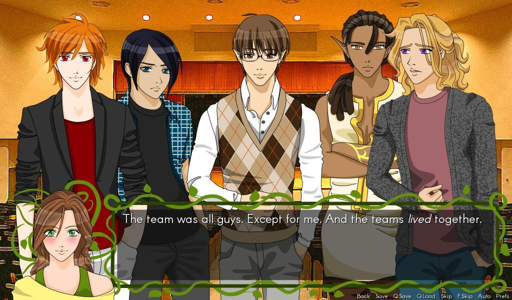 Healing Hearts Otome (itch) - кадр 2