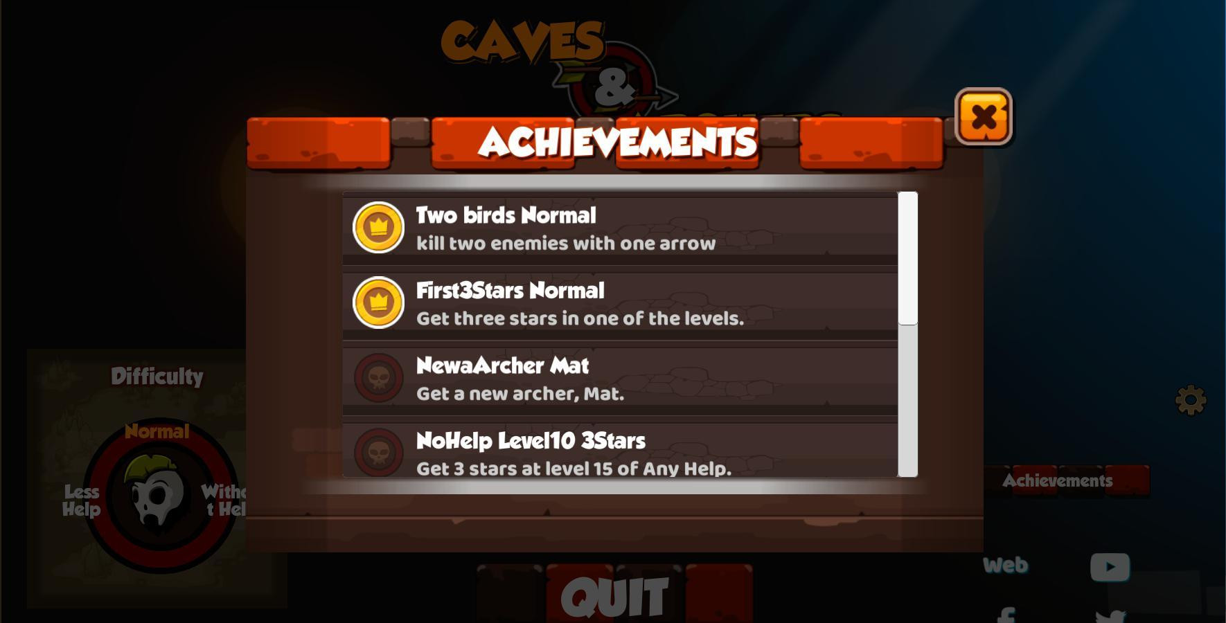 Caves And Archers (Beta) (itch) - кадр 2