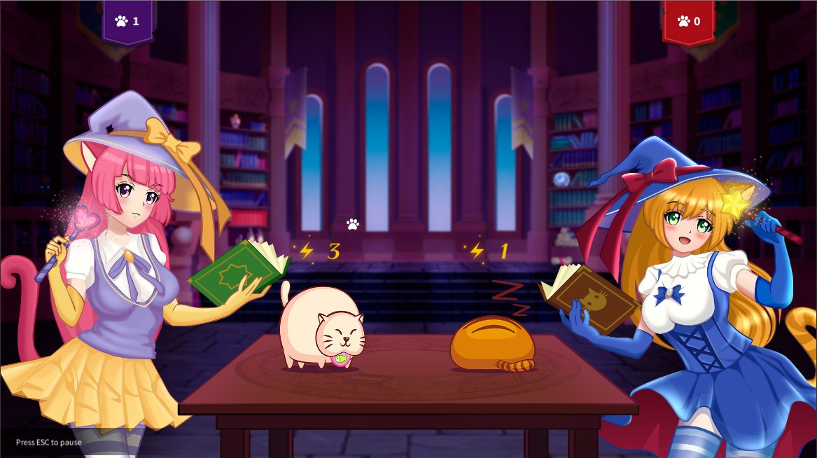 Catgirl Magic: Furry Duel - кадр 1