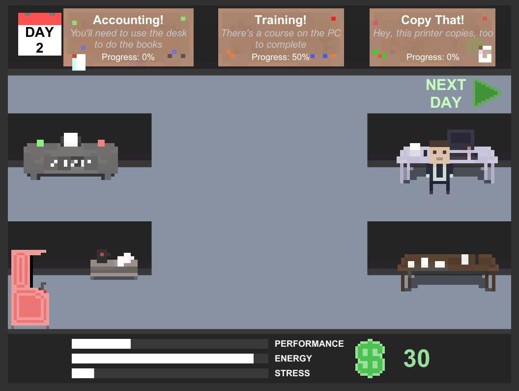 One Room - One Job (itch) - кадр 1