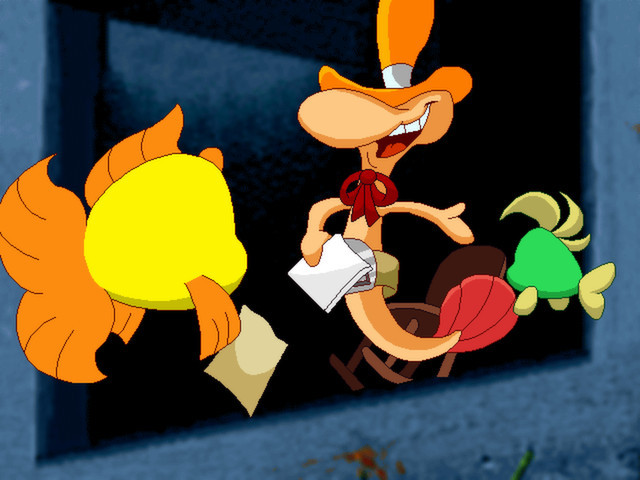 Freddi Fish 4: The Case of the Hogfish Rustlers of Briny Gulch - кадр 3