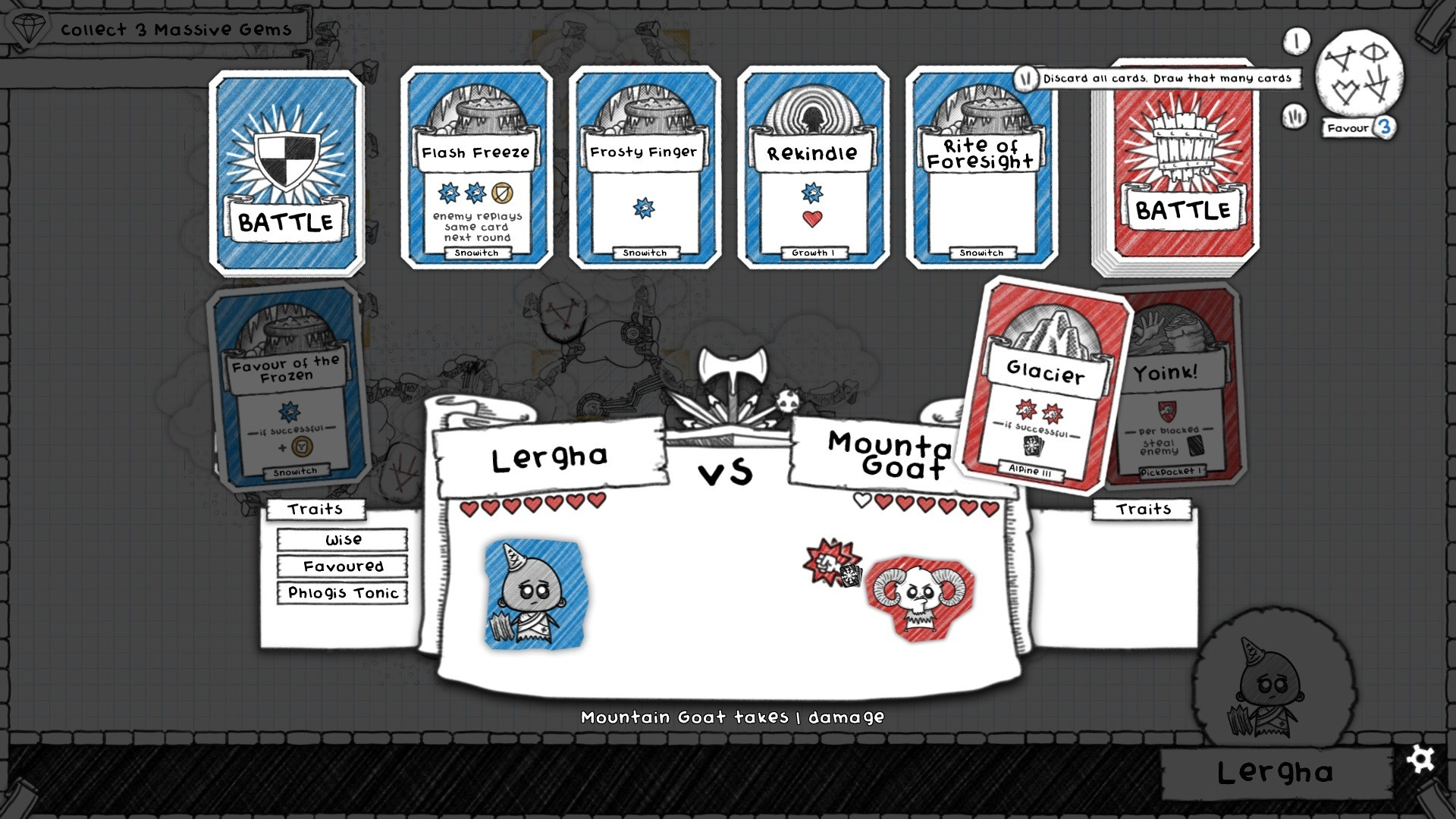Guild of Dungeoneering Ice Cream Headaches (itch) - кадр 1