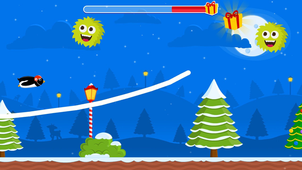 Christmas Adventure of Rocket Penguin (itch) - кадр 2