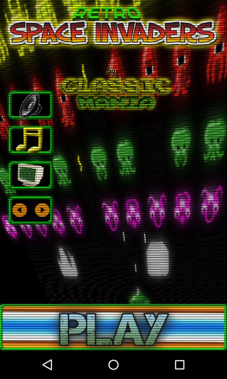 Retro Space Invaders (itch) - кадр 1