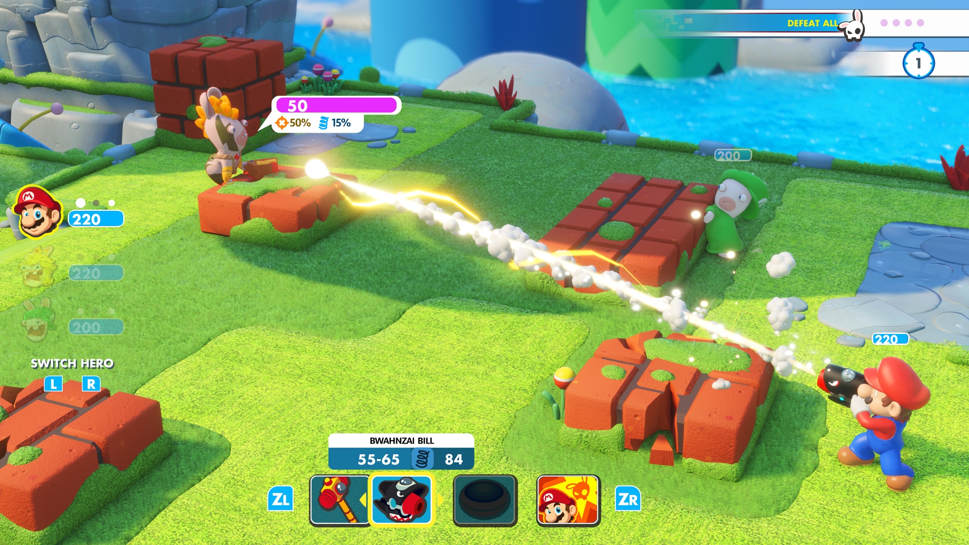 Mario + Rabbids Kingdom Battle - кадр 2