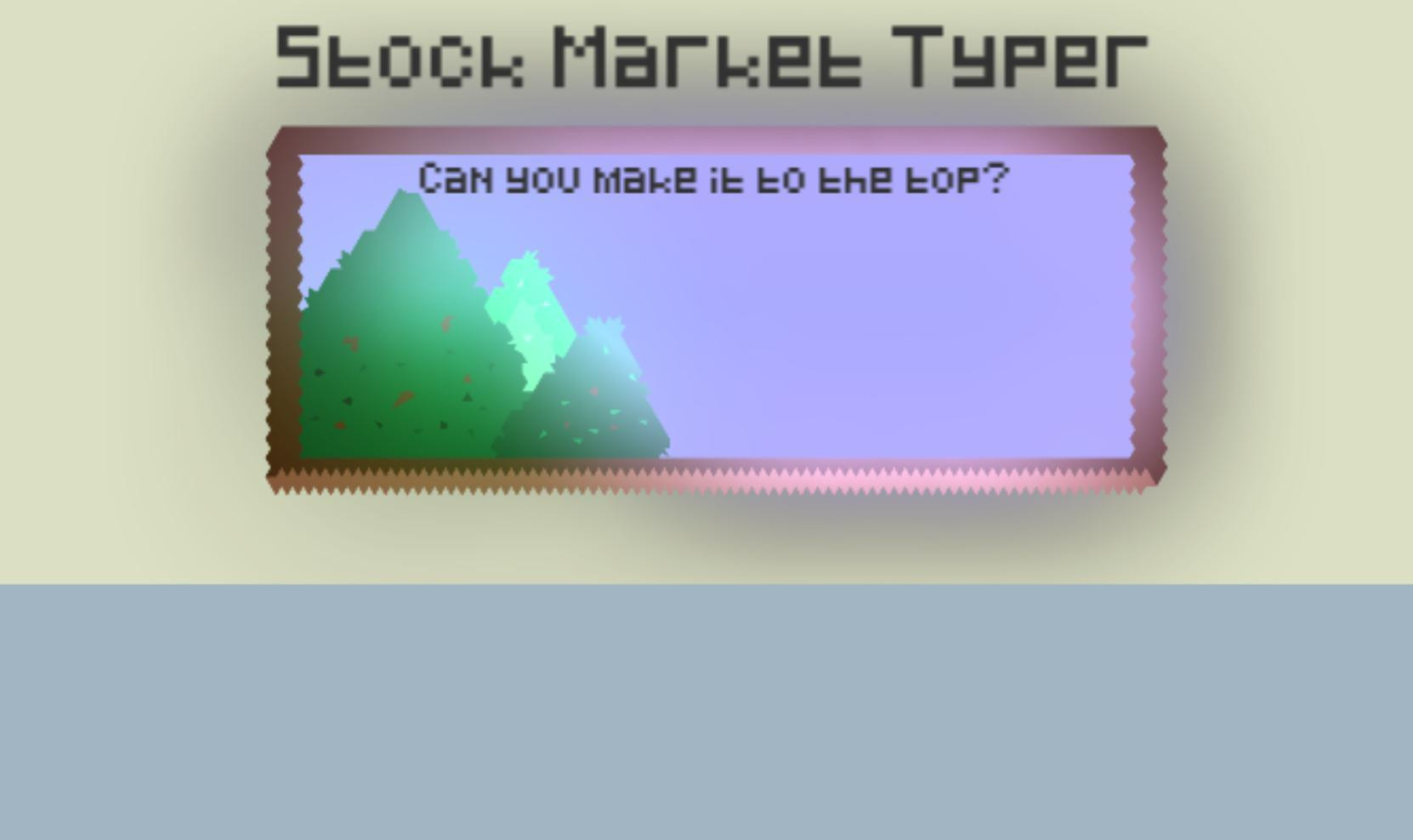 Stock Market Typer (itch) - кадр 1