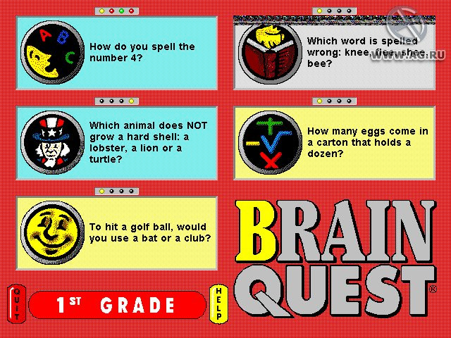 Brain Quest Grade 1 - кадр 1